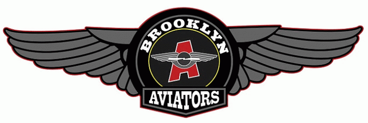 Brooklyn Aviators 2011 Primary Logo iron on transfers for T-shirts